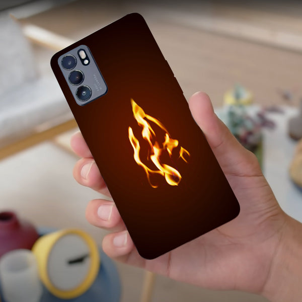 Husa compatibila cu Oppo Reno 5 4G model Flame, Silicon, TPU, Viceversa