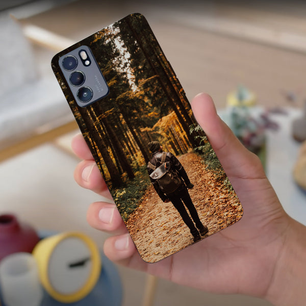 Husa compatibila cu Oppo Reno 5 4G model Forest walk, Silicon, TPU, Viceversa