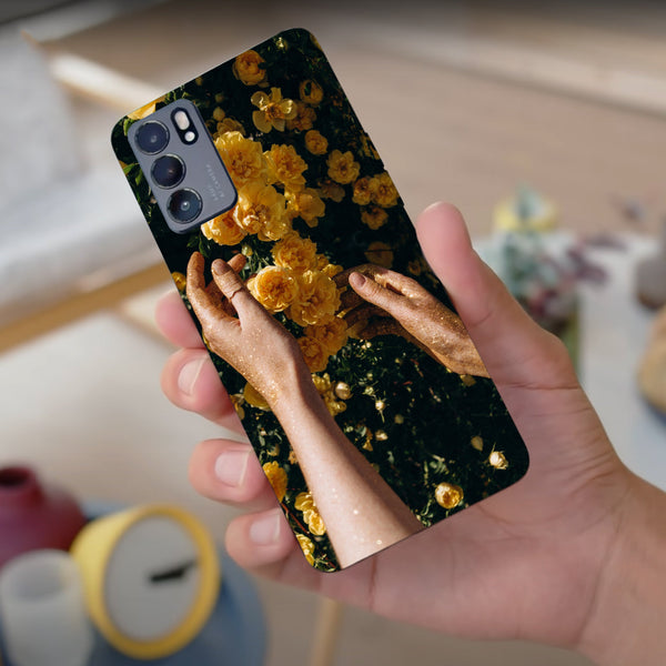 Husa compatibila cu Oppo Reno 5 4G model Gardening, Silicon, TPU, Viceversa