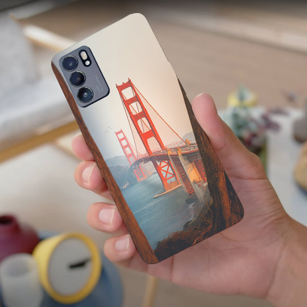 Husa compatibila cu Oppo Reno 5 4G model Golden Gate Bridge, Silicon, TPU, Viceversa