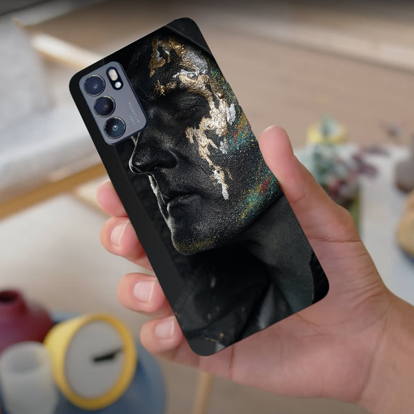 Husa compatibila cu Oppo Reno 5 4G model Golden Mind, Silicon, TPU, Viceversa