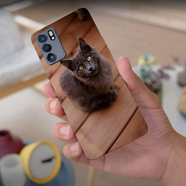 Husa compatibila cu Oppo Reno 5 4G model Hey human, Silicon, TPU, Viceversa