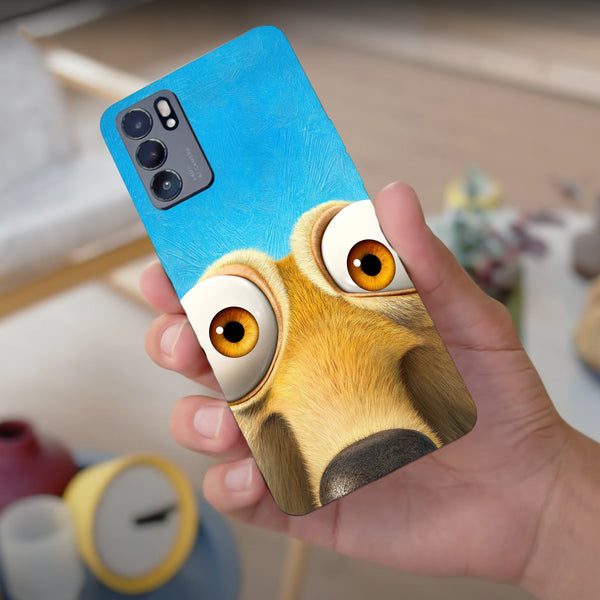 Husa compatibila cu Oppo Reno 5 4G model Hi I'm Scrat Ice Age, Silicon, TPU, Viceversa