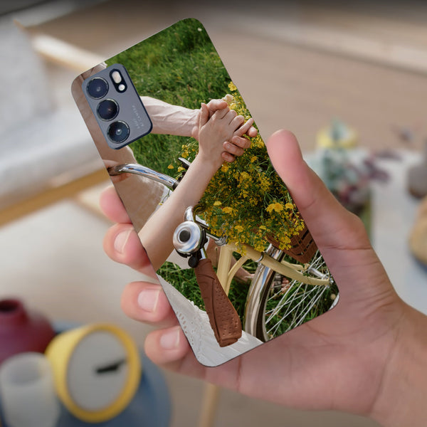 Husa compatibila cu Oppo Reno 5 4G model Holding hands, Silicon, TPU, Viceversa