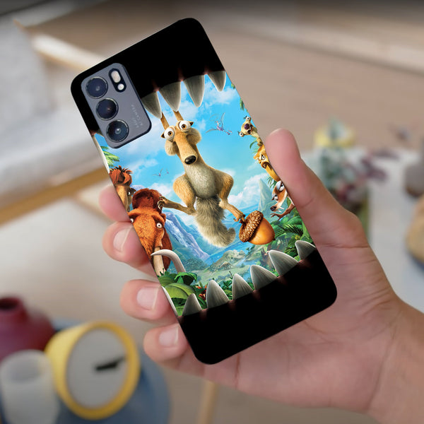 Husa compatibila cu Oppo Reno 5 4G model Ice Age, Silicon, TPU, Viceversa