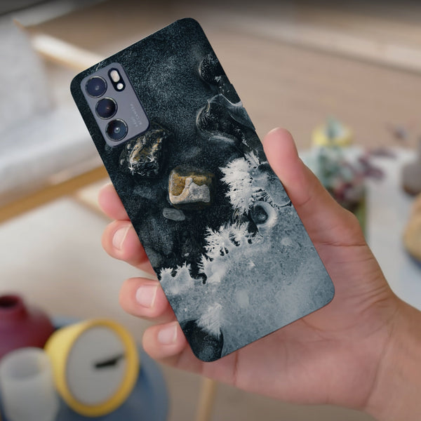 Husa compatibila cu Oppo Reno 5 4G model Ice crystals, Silicon, TPU, Viceversa