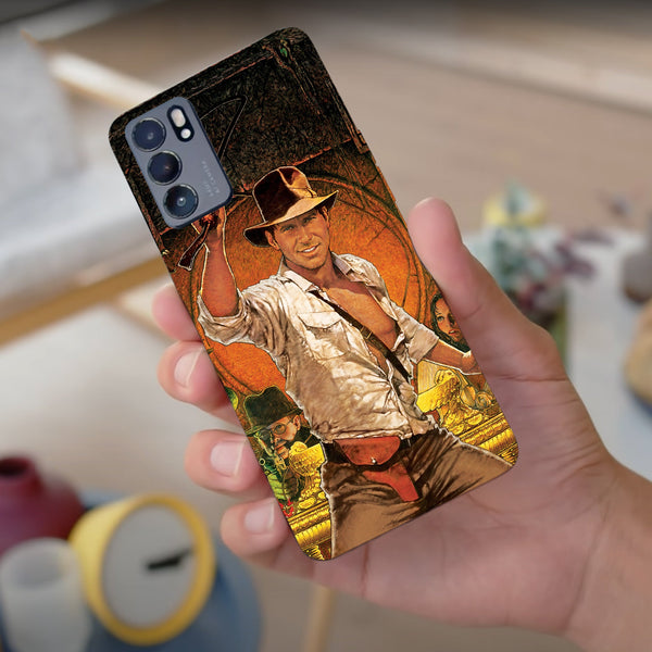 Husa compatibila cu Oppo Reno 5 4G model Indiana Jones Adventures, Silicon, TPU, Viceversa
