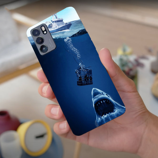 Husa compatibila cu Oppo Reno 5 4G model Jaws, Silicon, TPU, Viceversa