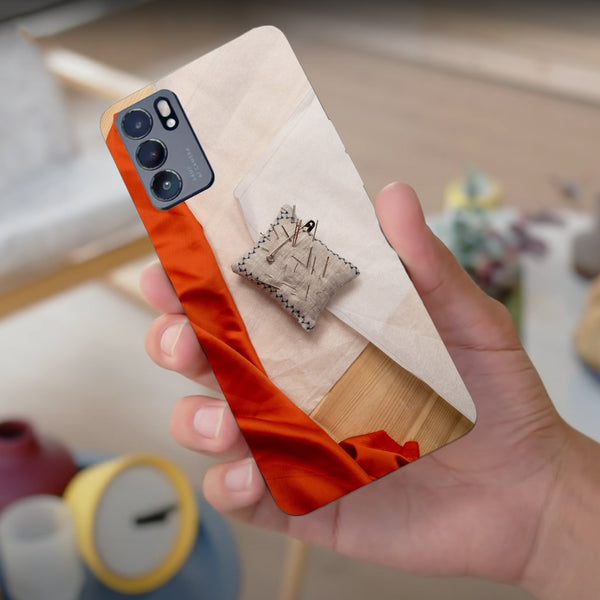 Husa compatibila cu Oppo Reno 5 4G model Knitting kit, Silicon, TPU, Viceversa