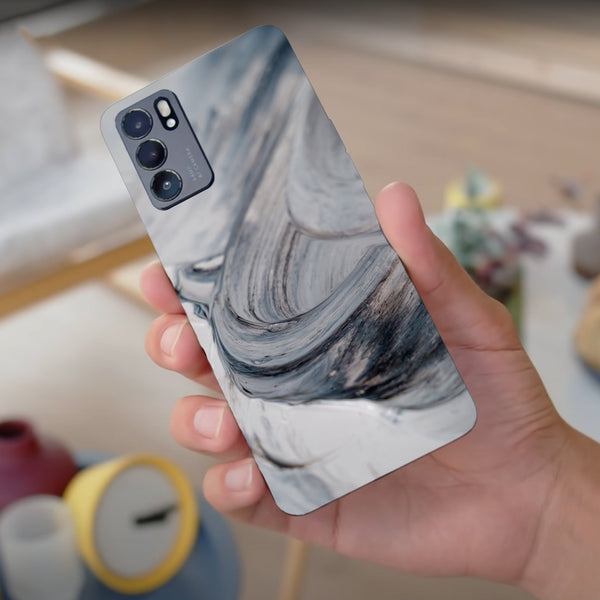 Husa compatibila cu Oppo Reno 5 4G model Liquid gold, Silicon, TPU, Viceversa