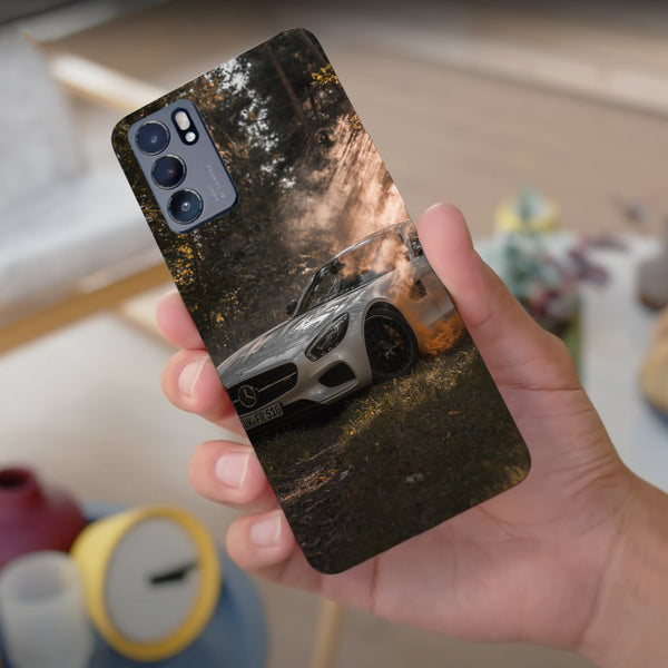 Husa compatibila cu Oppo Reno 5 4G model Mercedes AMG GT-S, Silicon, TPU, Viceversa
