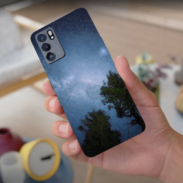 Husa compatibila cu Oppo Reno 5 4G model Milky way, Silicon, TPU, Viceversa