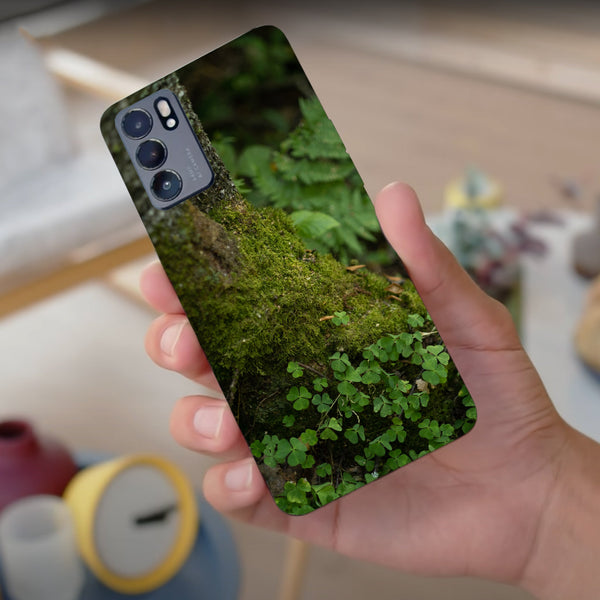 Husa compatibila cu Oppo Reno 5 4G model Moss, Silicon, TPU, Viceversa