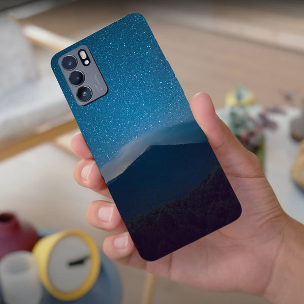 Husa compatibila cu Oppo Reno 5 4G model Mountain Peek, Silicon, TPU, Viceversa