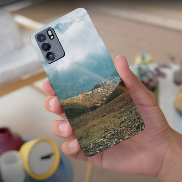 Husa compatibila cu Oppo Reno 5 4G model Mountain Hike, Silicon, TPU, Viceversa