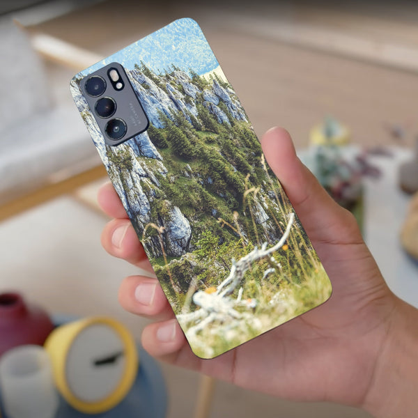 Husa compatibila cu Oppo Reno 5 4G model Mountain scenery, Silicon, TPU, Viceversa