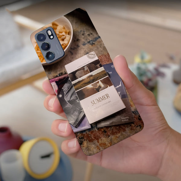 Husa compatibila cu Oppo Reno 5 4G model Movie Time, Silicon, TPU, Viceversa