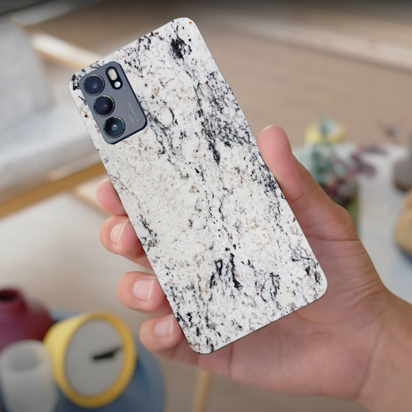 Husa compatibila cu Oppo Reno 5 4G model Blizzard Granite, Silicon, TPU, Viceversa