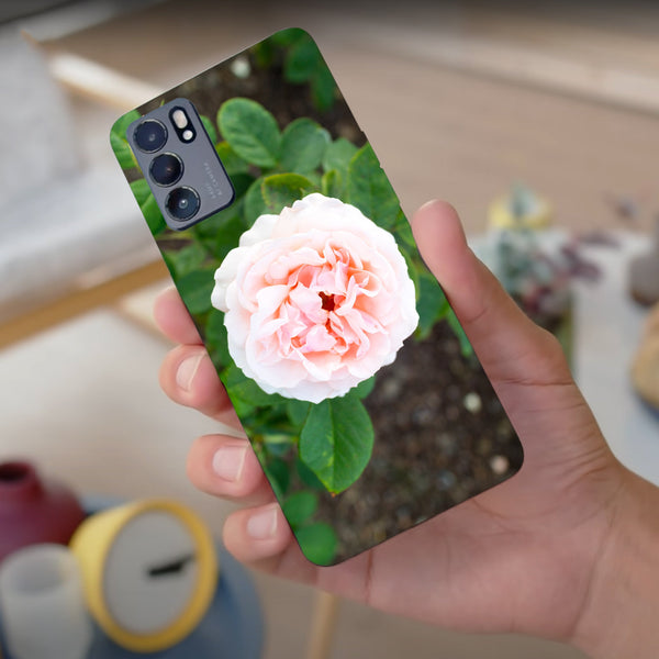 Husa compatibila cu Oppo Reno 5 4G model Blooming flower, Silicon, TPU, Viceversa