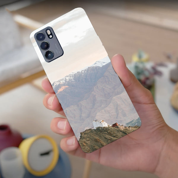 Husa compatibila cu Oppo Reno 5 4G model On top of the mountain, Silicon, TPU, Viceversa