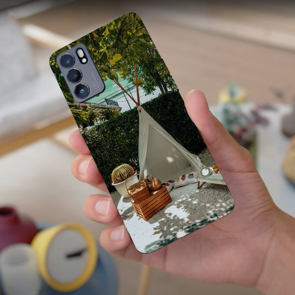 Husa compatibila cu Oppo Reno 5 4G model Picnic time, Silicon, TPU, Viceversa