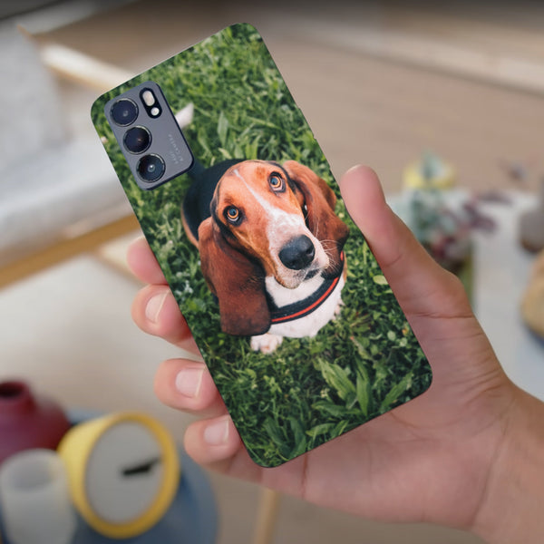 Husa compatibila cu Oppo Reno 5 4G model Puppy eyes, Silicon, TPU, Viceversa