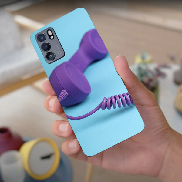 Husa compatibila cu Oppo Find X2 Pro model Purple retro phone, Silicon, TPU, Viceversa - Viceversa