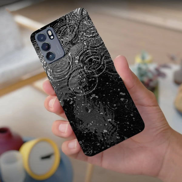 Husa compatibila cu Oppo Reno 4Z model Rain drops, Silicon, TPU, Viceversa - Viceversa
