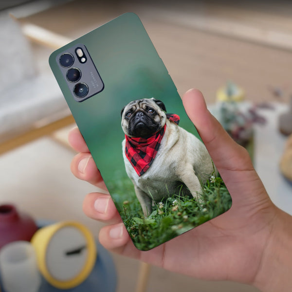 Husa compatibila cu Oppo Reno 5 4G model Ready for a snack, Silicon, TPU, Viceversa
