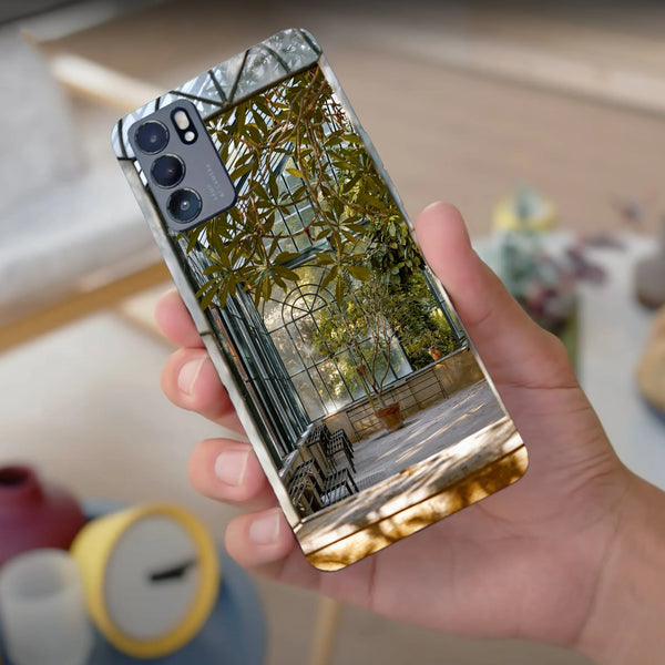 Husa compatibila cu Oppo Find X3 Lite model Relaxing greenhouse, Silicon, TPU, Viceversa - Viceversa
