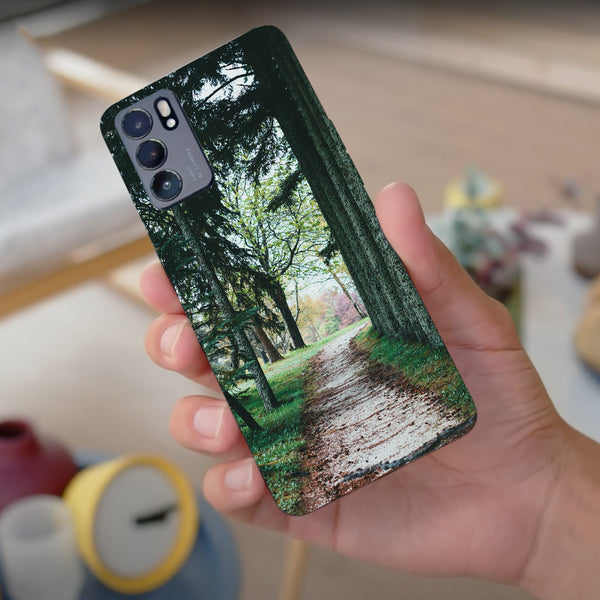 Husa compatibila cu Oppo Reno 5 4G model Relaxing walk, Silicon, TPU, Viceversa