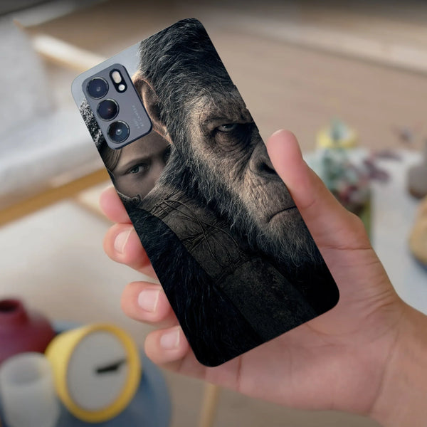 Husa compatibila cu Oppo Find X2 Pro model Rise Of The Planet Of The Apes, Silicon, TPU, Viceversa - Viceversa