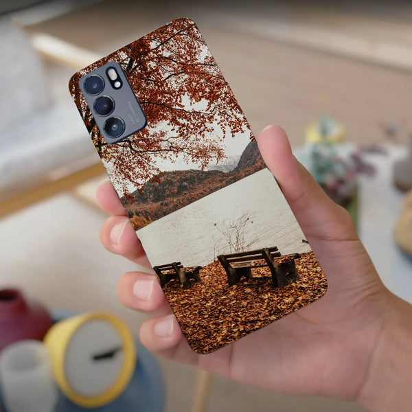 Husa compatibila cu Oppo Find X2 Pro model Scenery lake, Silicon, TPU, Viceversa - Viceversa