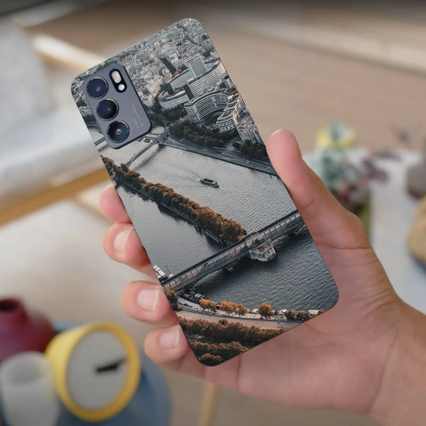 Husa compatibila cu Oppo Reno 4Z model Seine River, Silicon, TPU, Viceversa - Viceversa