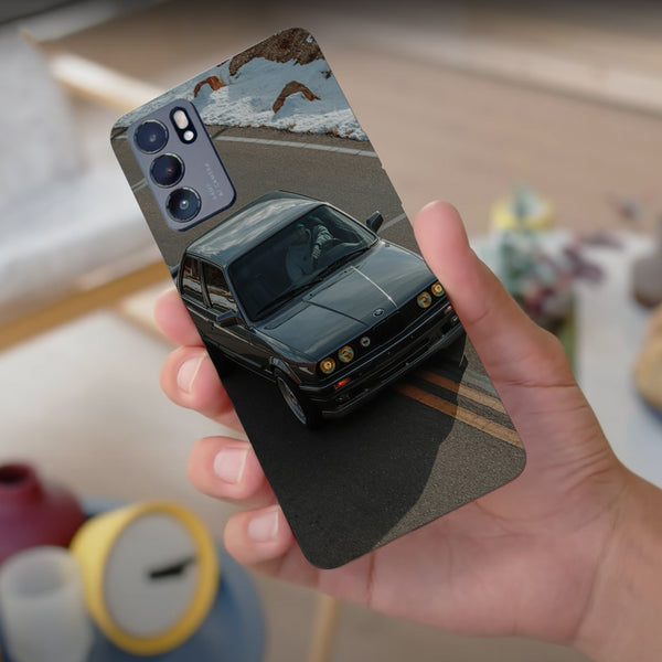 Husa compatibila cu Oppo Reno 5 4G model BMW 3 Series E30, Silicon, TPU, Viceversa