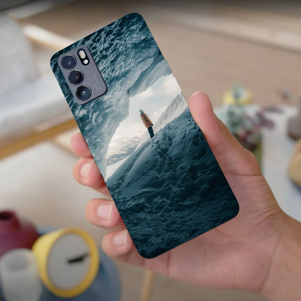 Husa compatibila cu Oppo Reno 4Z model Snow cave, Silicon, TPU, Viceversa - Viceversa