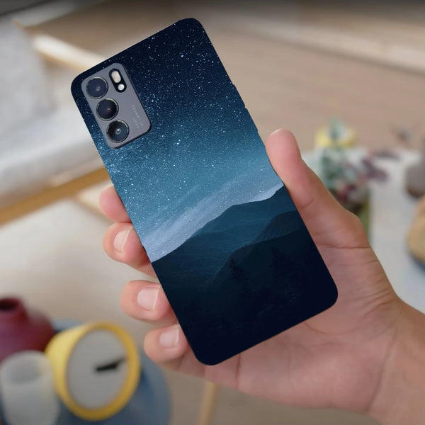 Husa compatibila cu Oppo Find X2 Pro model Starry night, Silicon, TPU, Viceversa - Viceversa