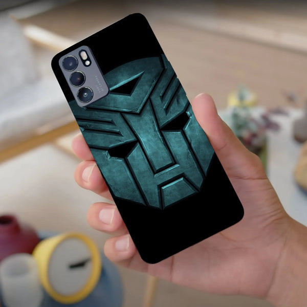 Husa compatibila cu Oppo Find X2 Pro model Transformers Emblem, Silicon, TPU, Viceversa - Viceversa