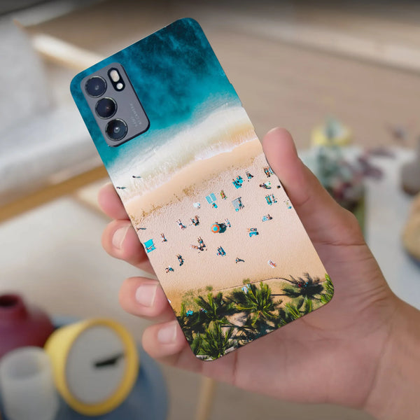 Husa compatibila cu Oppo Find X2 Pro model Tropical beach, Silicon, TPU, Viceversa - Viceversa