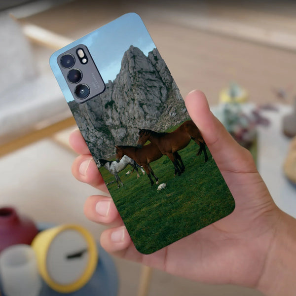 Husa compatibila cu Oppo Find X2 Pro model Wild Horses, Silicon, TPU, Viceversa - Viceversa