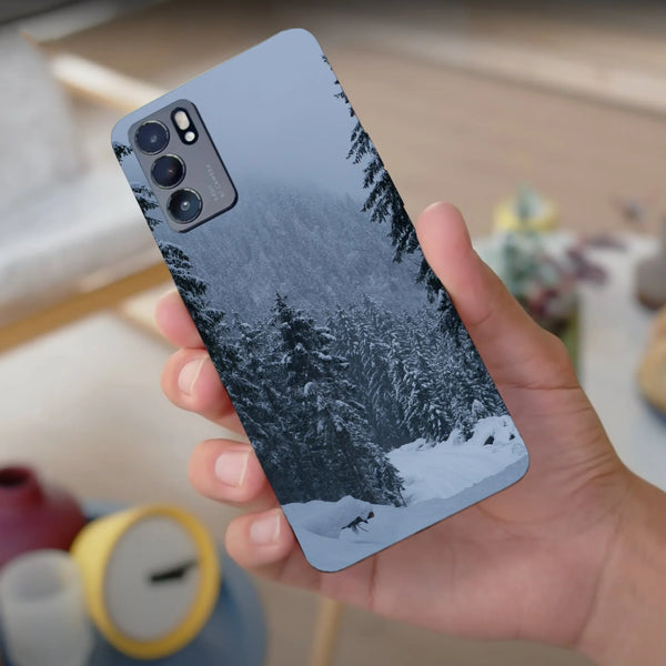 Husa compatibila cu Oppo Find X2 Pro model Winter forest, Silicon, TPU, Viceversa - Viceversa