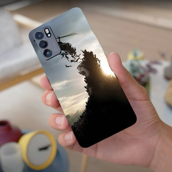 Husa compatibila cu Oppo Find X2 Pro model World War Z, Silicon, TPU, Viceversa - Viceversa