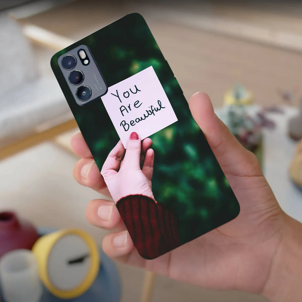 Husa compatibila cu Oppo Find X2 Pro model You are beautiful, Silicon, TPU, Viceversa - Viceversa