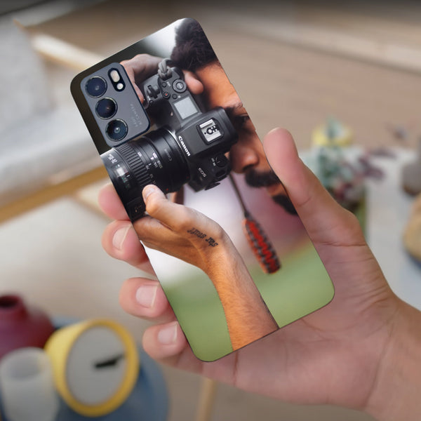 Husa compatibila cu Oppo Reno 5 4G model Canon Eos, Silicon, TPU, Viceversa