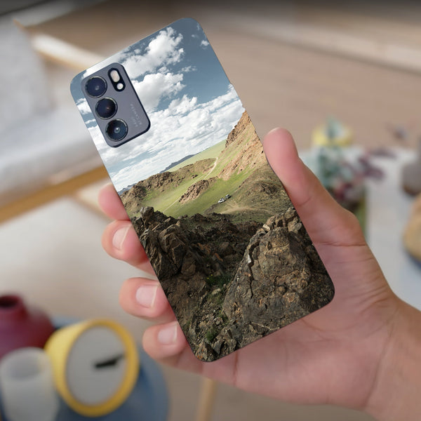 Husa compatibila cu Oppo Reno 5 4G model Car hike, Silicon, TPU, Viceversa