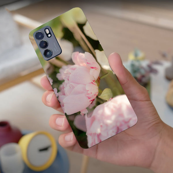 Husa compatibila cu Oppo Reno 5 4G model Chinese peony flower, Silicon, TPU, Viceversa