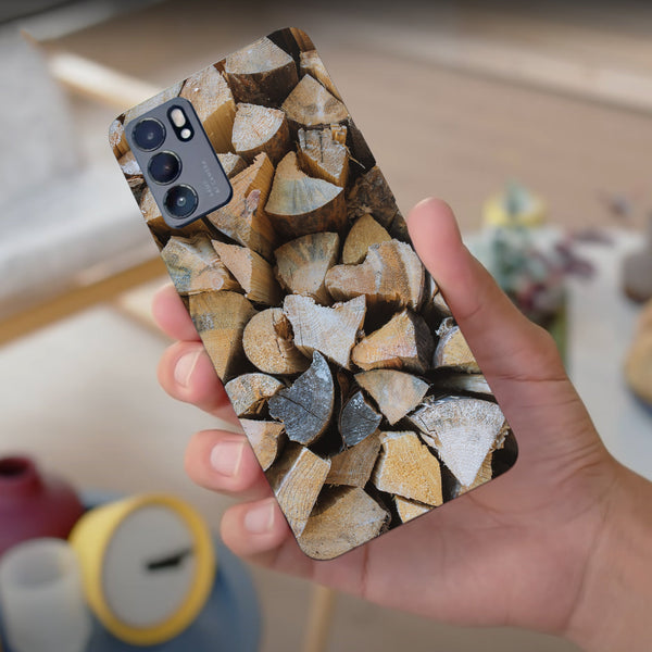Husa compatibila cu Oppo Reno 5 4G model Chopping wood, Silicon, TPU, Viceversa