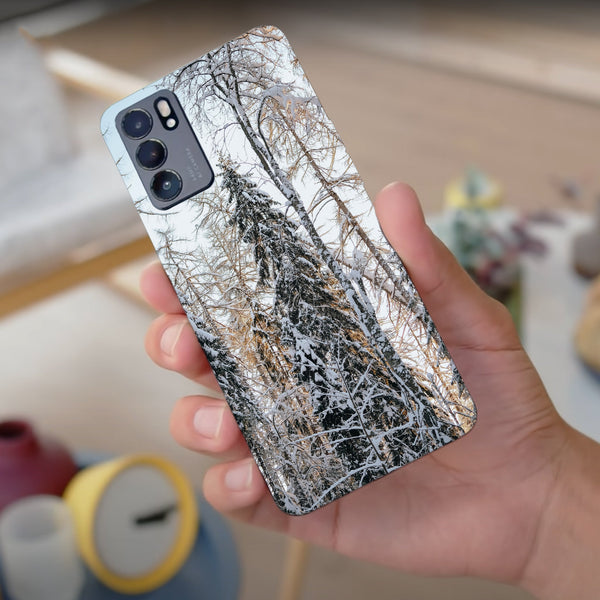 Husa compatibila cu Oppo Reno 5 4G model Cold winter day, Silicon, TPU, Viceversa