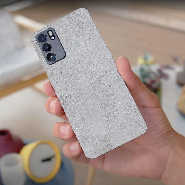 Husa compatibila cu Oppo Reno 5 4G model Cracked wall, Silicon, TPU, Viceversa