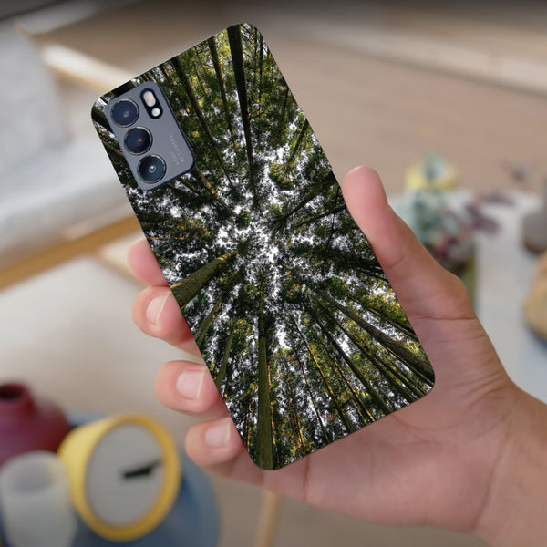 Husa compatibila cu Oppo Reno 5 4G model Deep into the forest, Silicon, TPU, Viceversa
